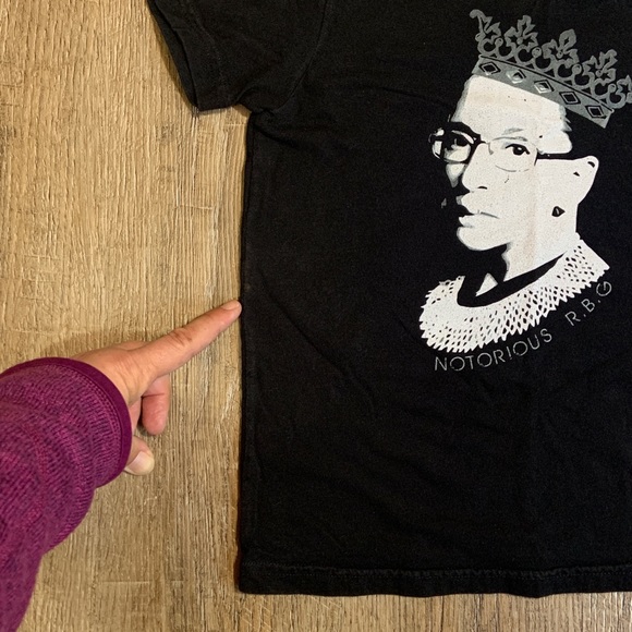 SOLD Kid’s Ruth Bader Ginsburg Short sleeved Shirt - Picture 6 of 9